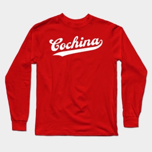 Cochina - Baseball design Long Sleeve T-Shirt